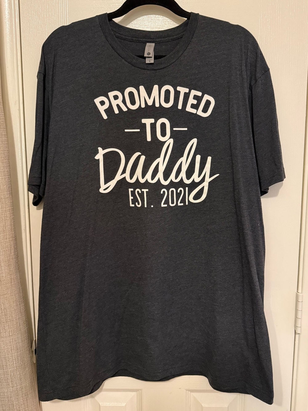 Promoted To Daddy 2021 Tee XL